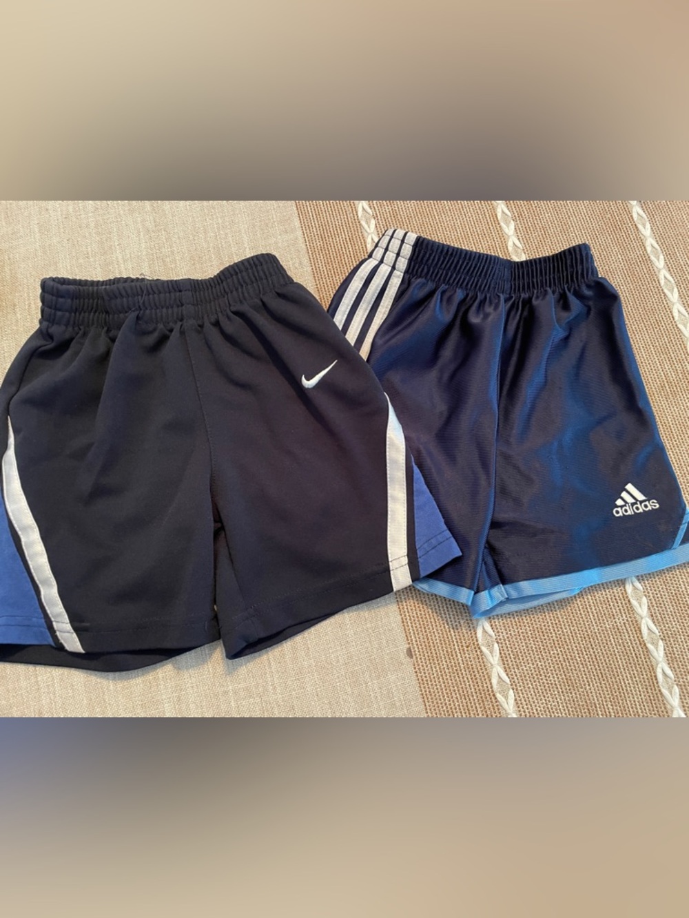Nike & Adidas Boys' Navy Athletic Shorts